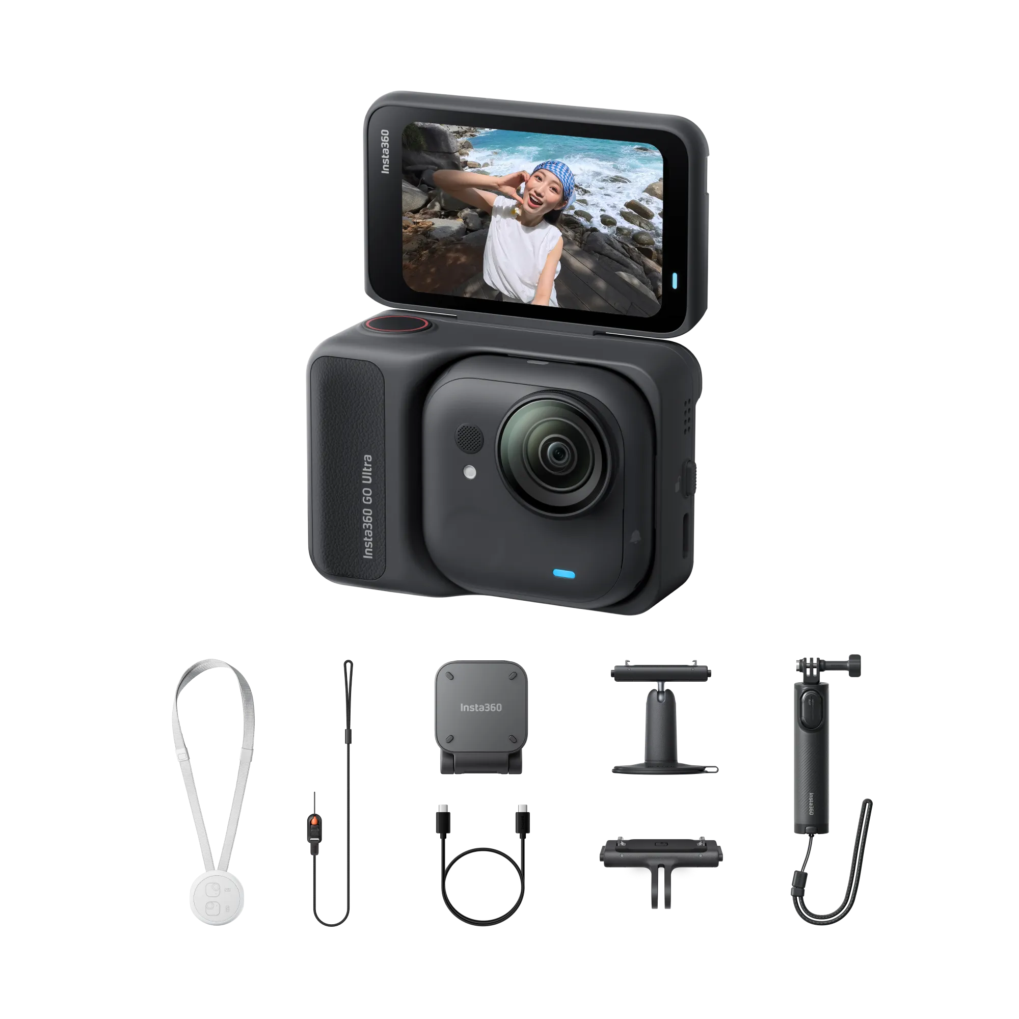 Insta360 GO Ultra Creator Bundle Midnight Black
